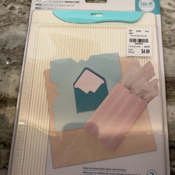 We R Memory Keepers Mini Score Board - Picture 2 of 2